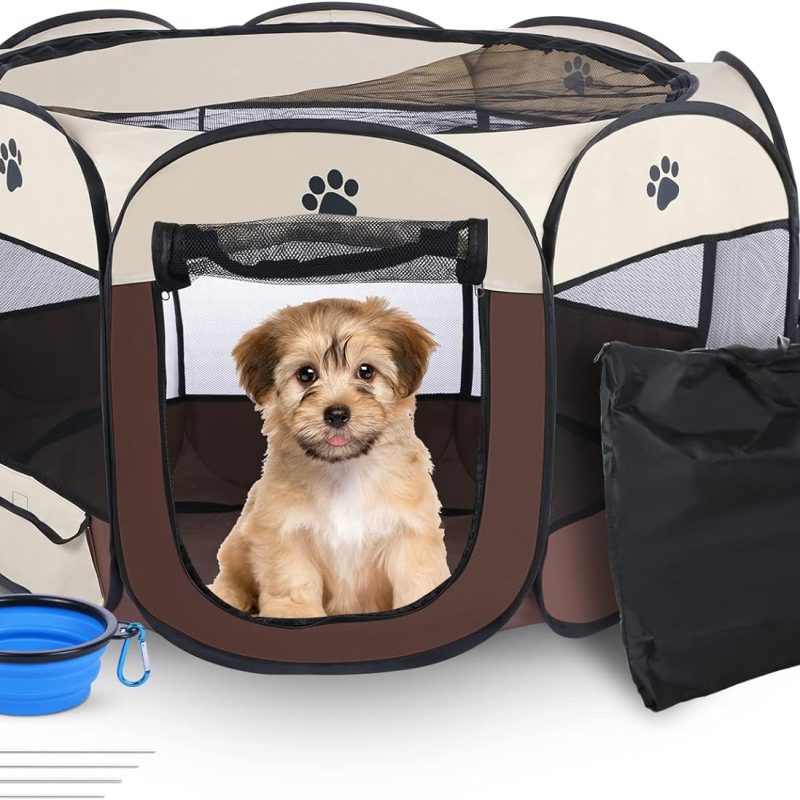Corral para mascotas grande