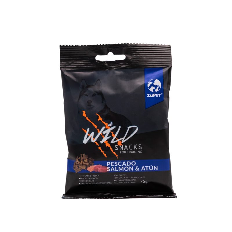 Snack Wild salmón y atún 75grs