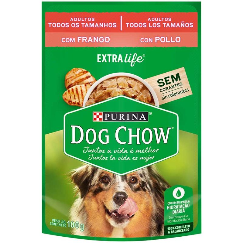 Dog Chow adulto Pollo 100gr x 15und