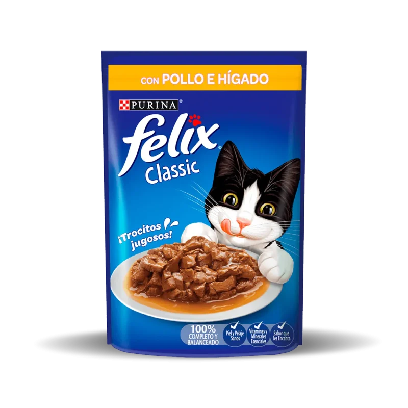 Felix Classic Pollo E higado 85gr