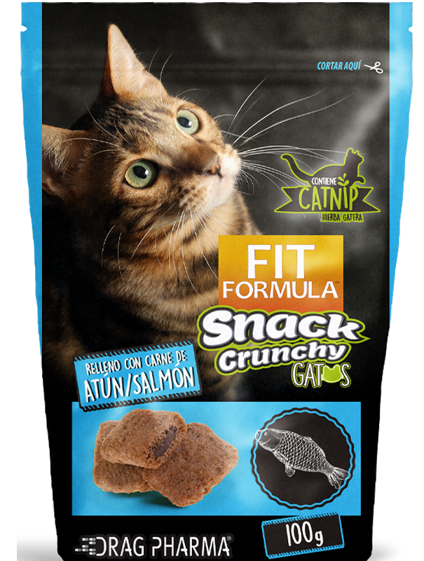 Fit Crunchy de atún y salmón 100gr