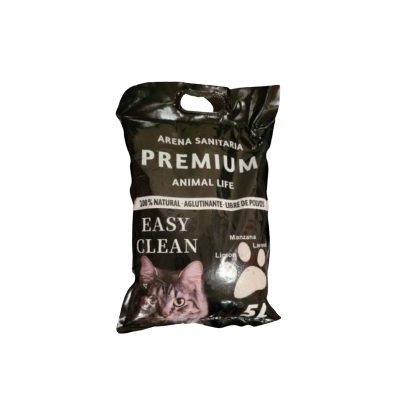 Arena sanitaria para gatos Premium Easy Clean 4 kg