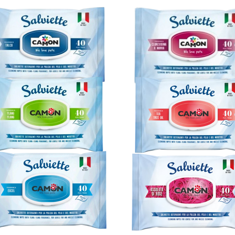 Toallitas húmedas x40Und. Aroma Talco