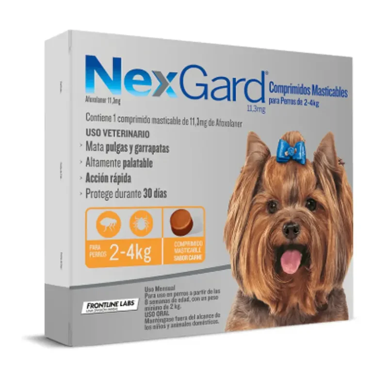 Nexgard 3 Comp 2-4 Kg